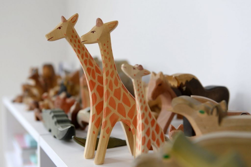 Tiere Holzfiguren